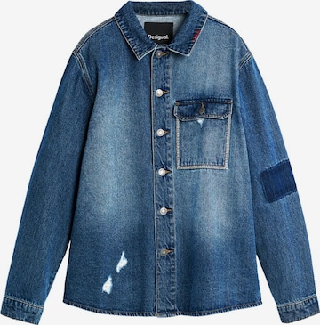 Desigual Välikausitakki värissä sininen: etupuoli