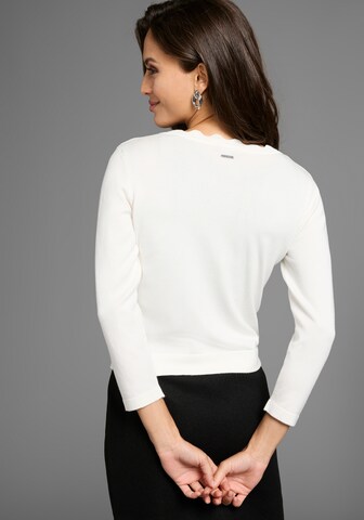 LAURA SCOTT Strickjacke in Weiß