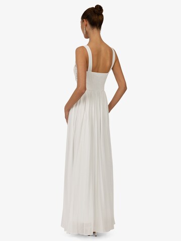 Robe de soirée Kraimod en blanc