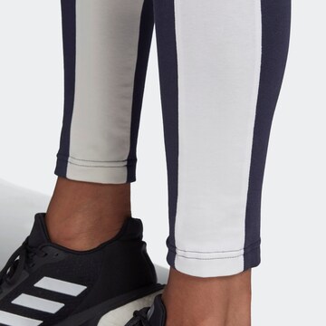 ADIDAS PERFORMANCE Skinny Sportovní kalhoty – modrá