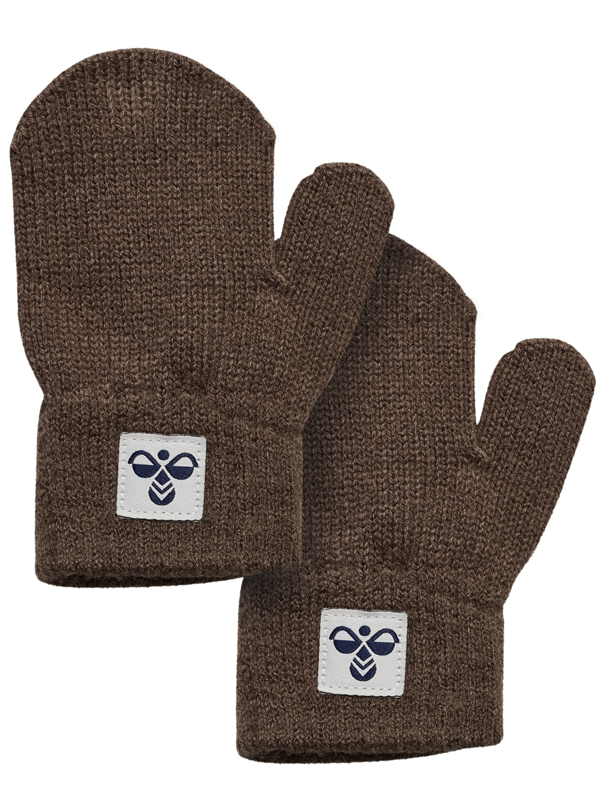 Gants Hummel en marron : devant