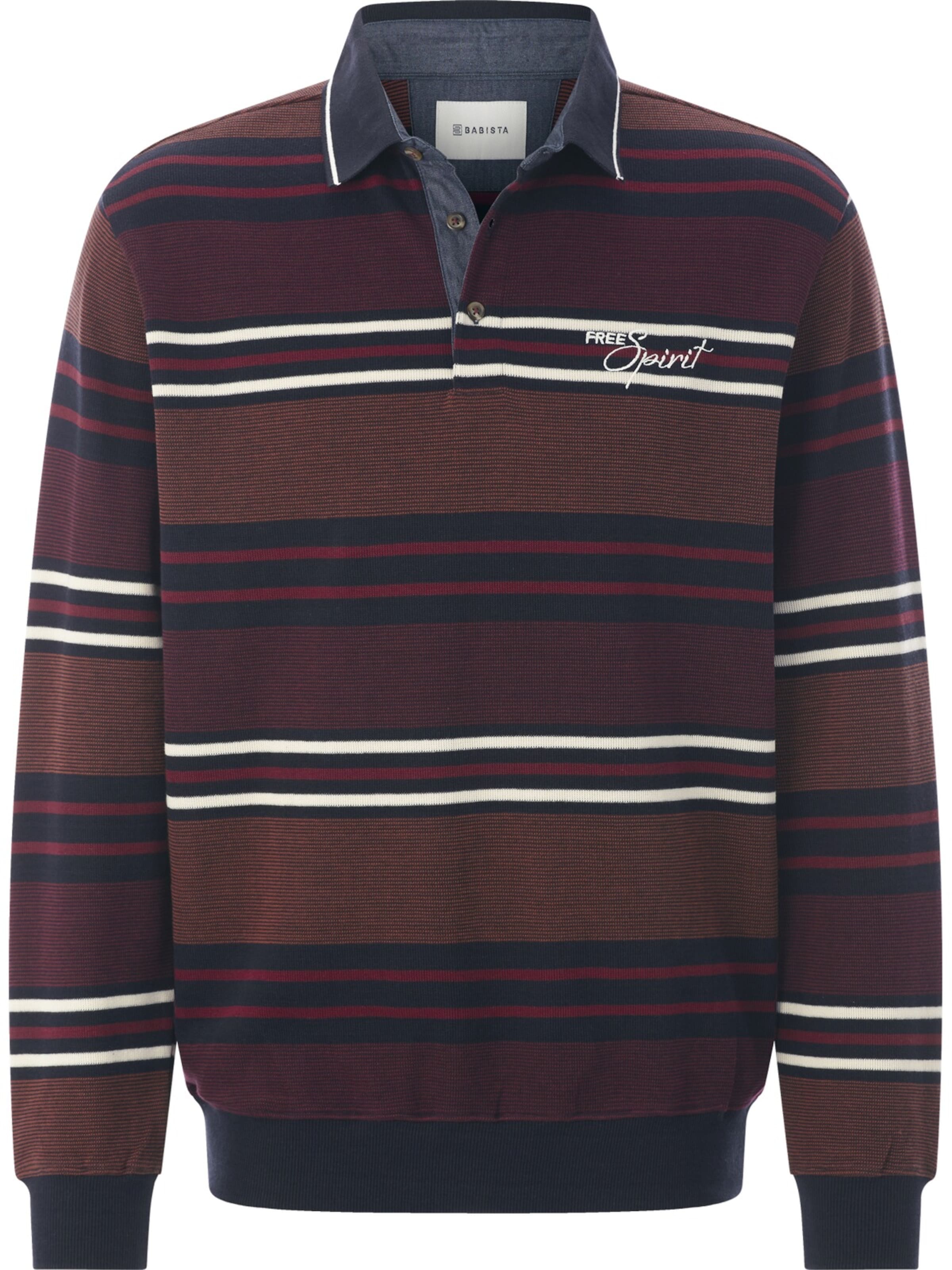 BABISTA Sweatshirt 'Taron' in Red: front