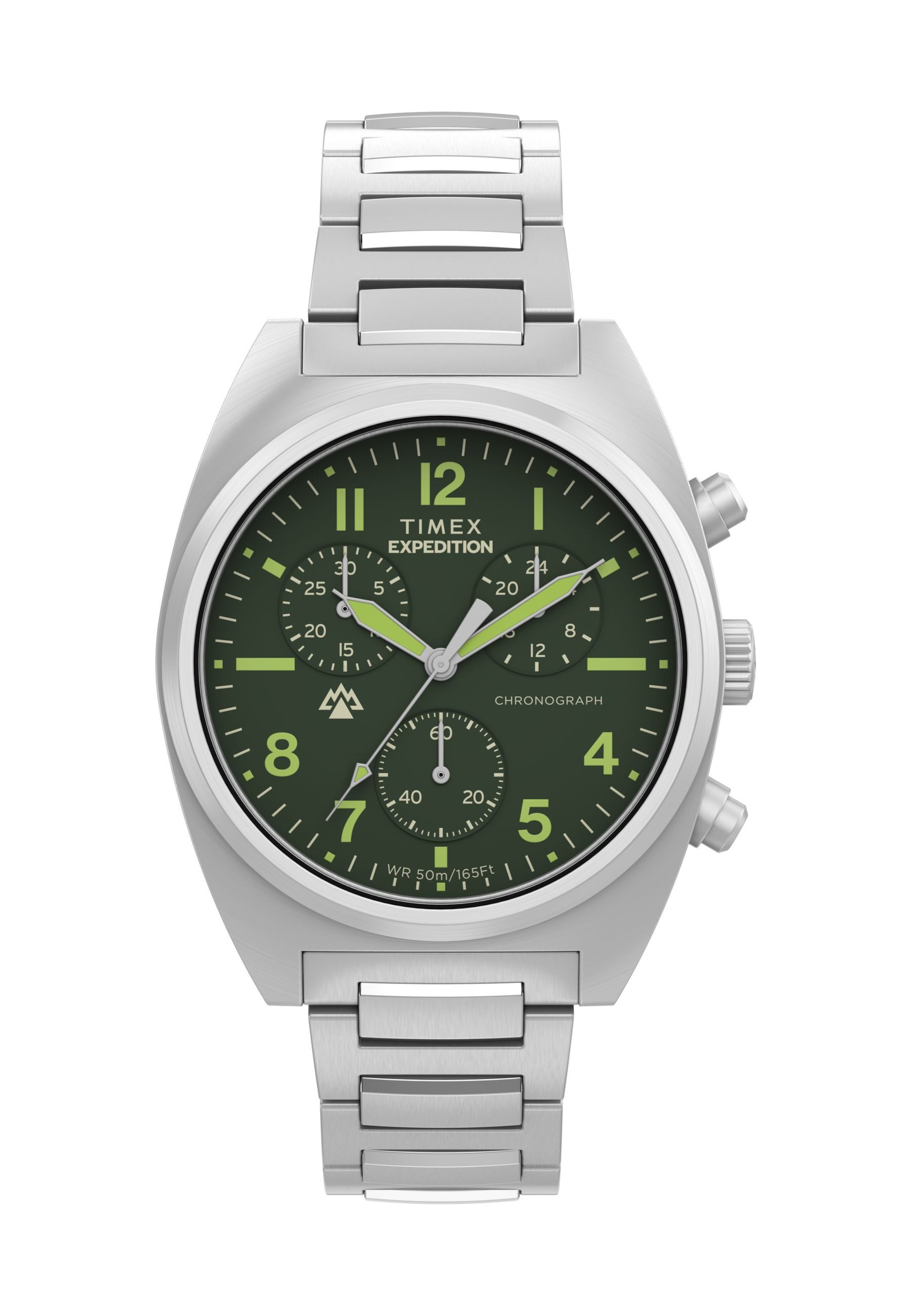 Orologio analogico di TIMEX in verde: frontale