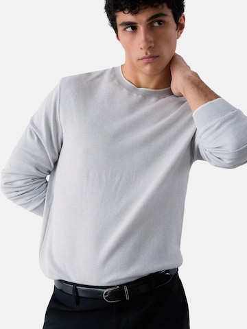 Liu Jo Trui 'LIU JO UOMO MAGLIA CHIUSA M/L Maglieria' in Grijs