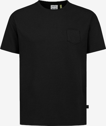 Sublevel Shirt in Black: front