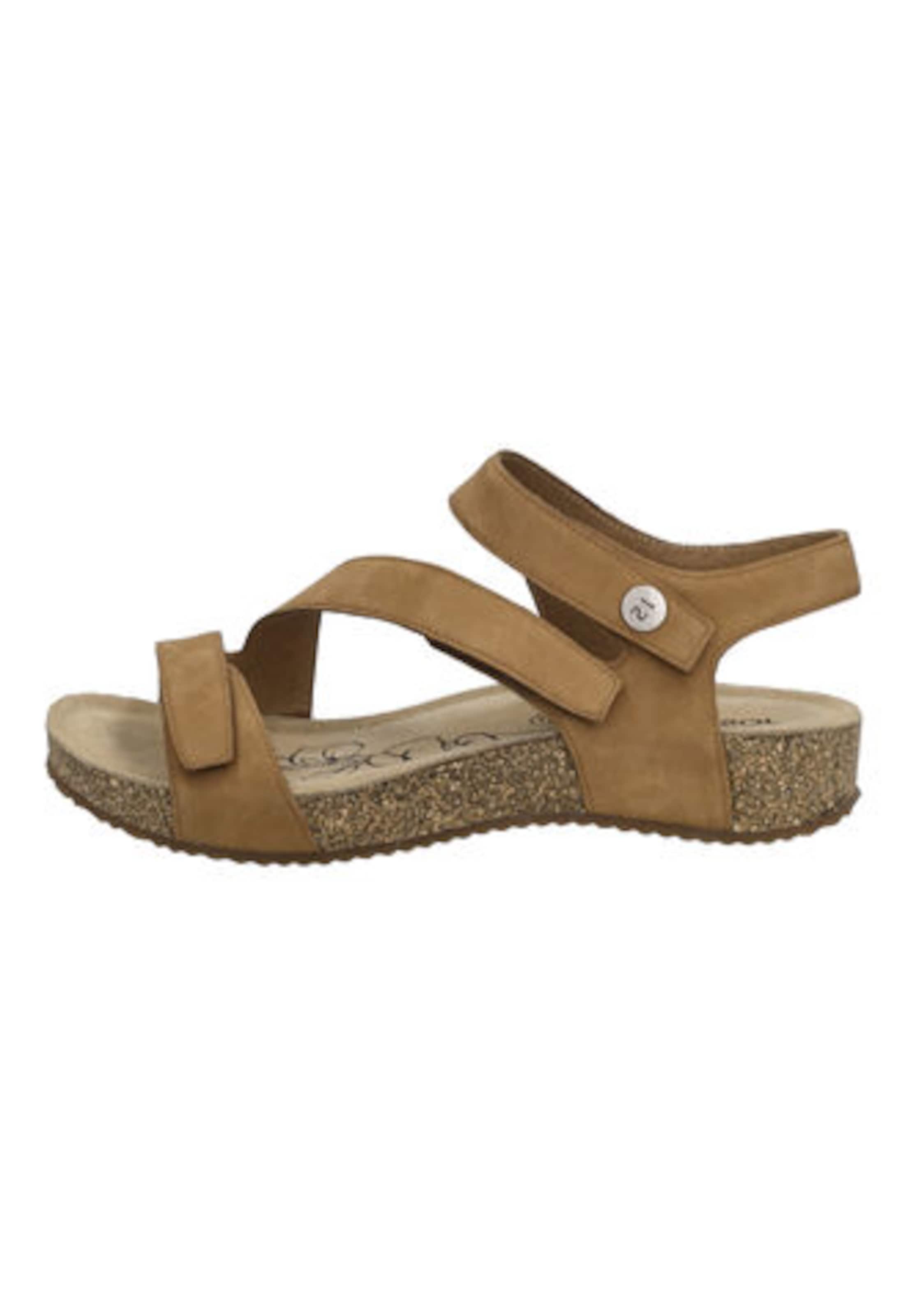 JOSEF SEIBEL Sandal 'TONGA 25' in Brown: front