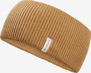 VAUDE Sports headband 'Moena ' in Yellow: front
