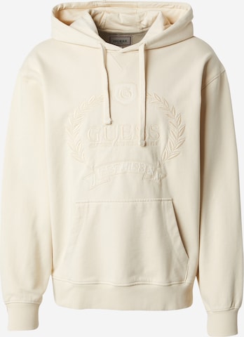 GUESS - Sudadera 'TYLER' en beige: frente