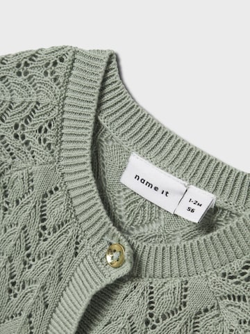 NAME IT Gebreid vest in Groen