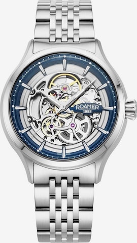 Montre à affichage analogique Roamer en bleu : devant