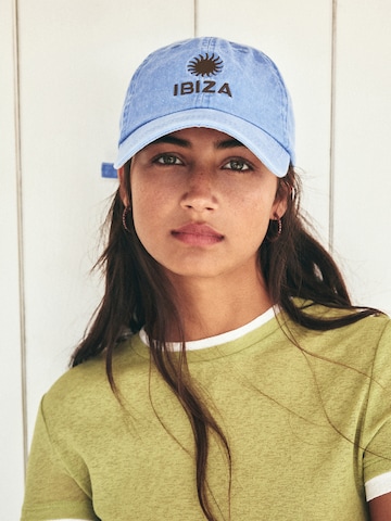 Pull&Bear Cap in Blue