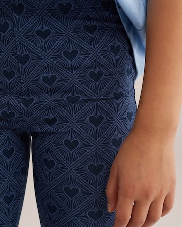 WE Fashion Flared Leggings in Blue