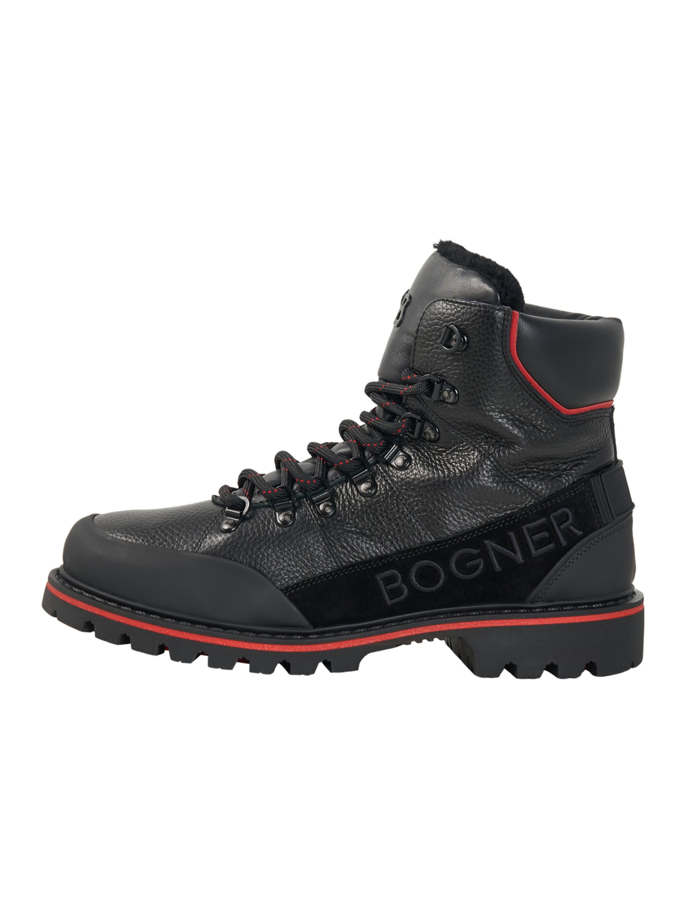 BOGNER Lace-up boots 'Helsinki' in Black: front
