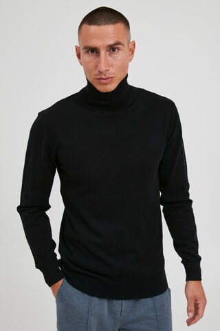 INDICODE JEANS Sweater 'BADAR' in Black: front