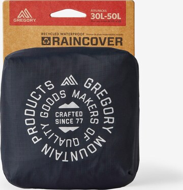 GREGORY Outdoor Equipment 'RAINCOVER 30L-50L' in Black