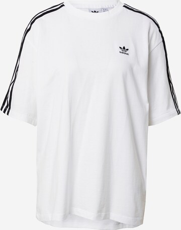 ADIDAS ORIGINALS Shirt 'Adicolor Classics ' in Wit: voorkant