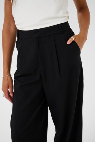 Kaffe Wide leg Pantalon 'KAValeria' in Zwart