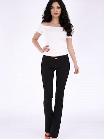 Fraternel Boot cut Jeans 'Bootcut Jeans' in Black: front