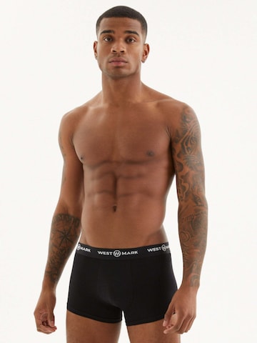 WESTMARK LONDON Boxer shorts 'TRUNK' in Black: front