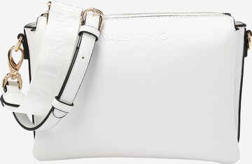 VALENTINO - Mala de ombro 'Manhattan' em branco: frente