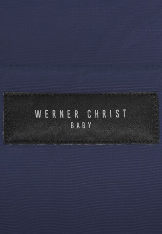 Werner Christ Baby Lammfellfußsack 'CORTINA' in Blau