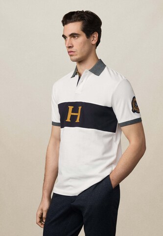 T-Shirt 'Heritage' Hackett London en blanc