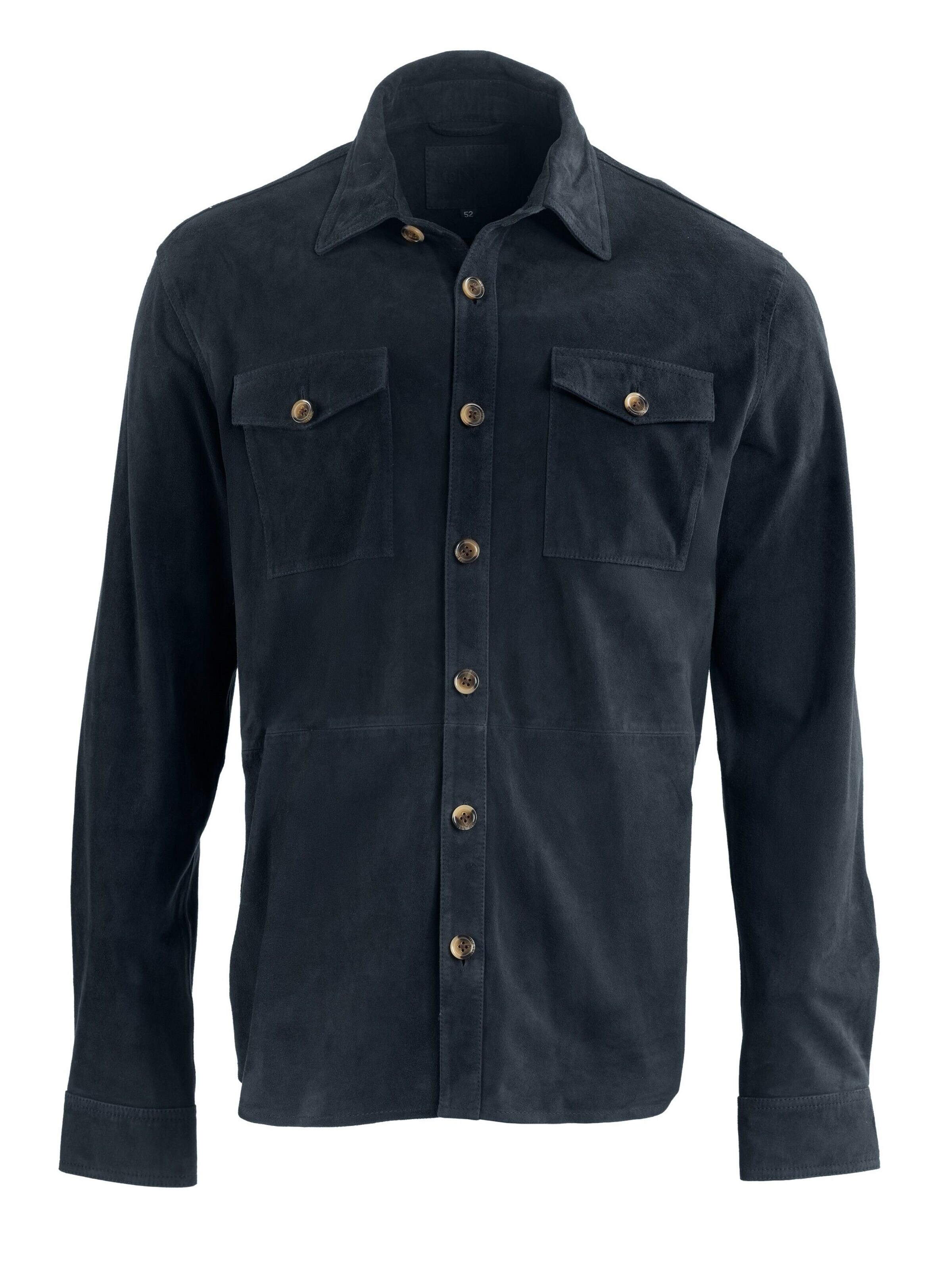 18N62 Regular fit Button Up Shirt 'NEFran' in Blue: front