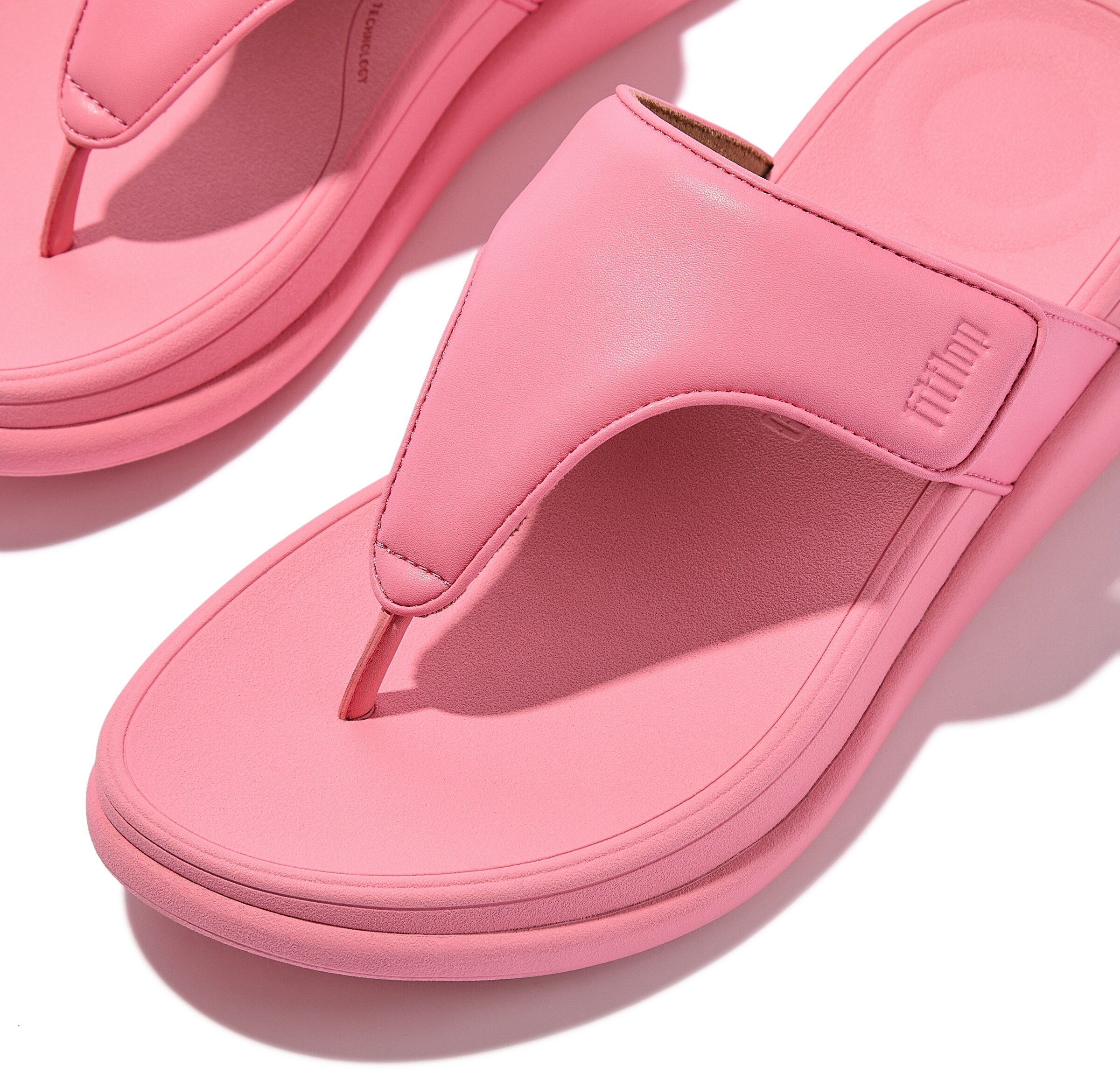 FitFlop T-Bar Sandals in Pink