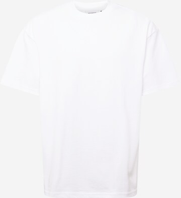 T-Shirt WEEKDAY en blanc : devant