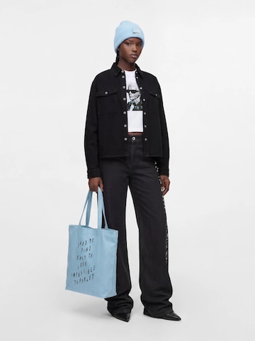 KARL LAGERFELD JEANS Shopper 'KLJ X Pietro Terzini' in Blauw