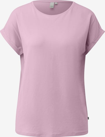 T-shirt 'Q/S designed by - Dames t-shirt' QS en rose : devant