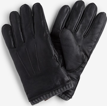 Gants Pearlwood en noir : devant