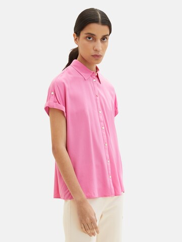 TOM TAILOR Blouse in Pink