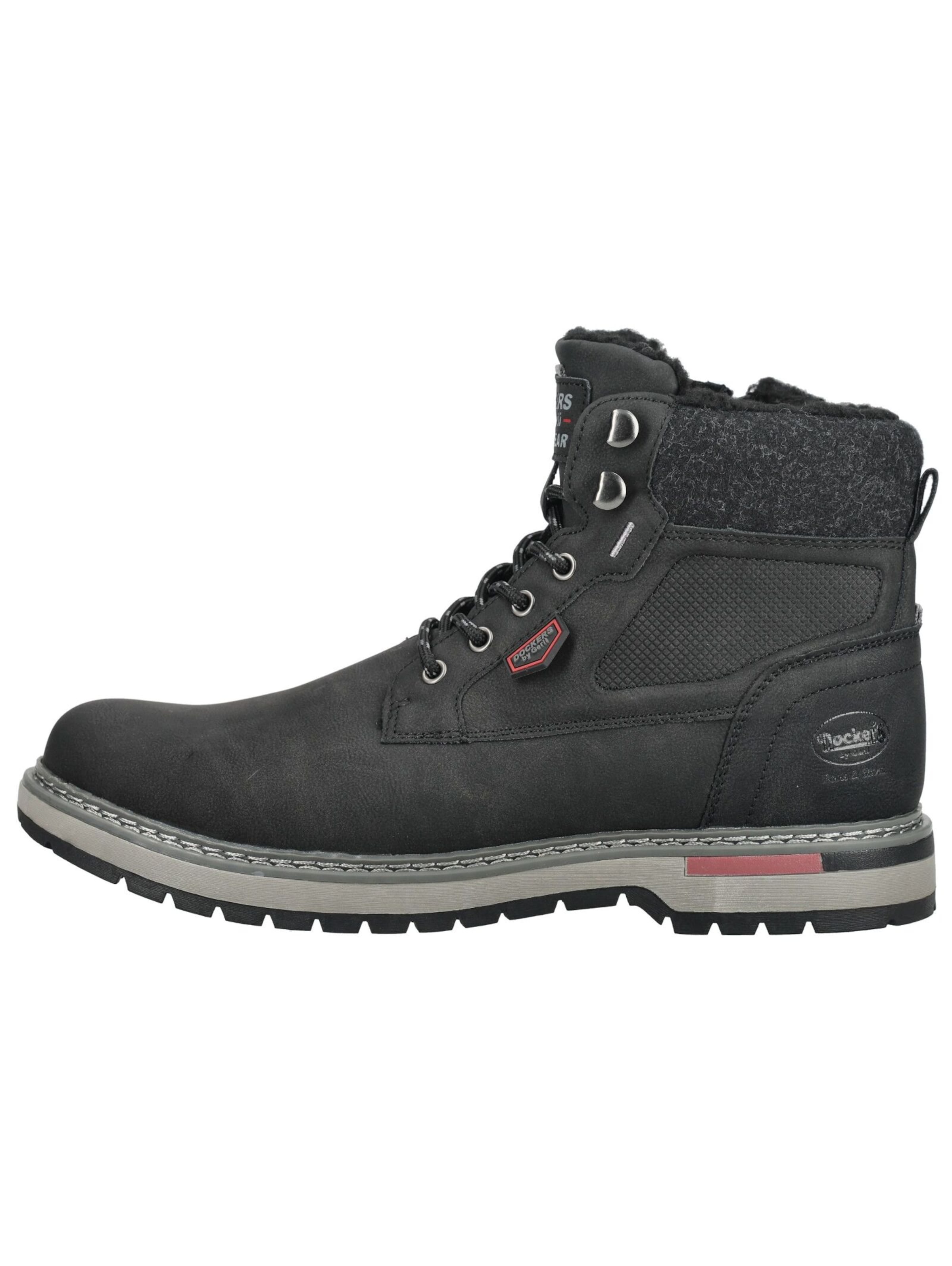 Dockers by Gerli Veterboots in Zwart