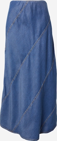 MuntheSuknja 'PARSON' - plava boja: prednji dio