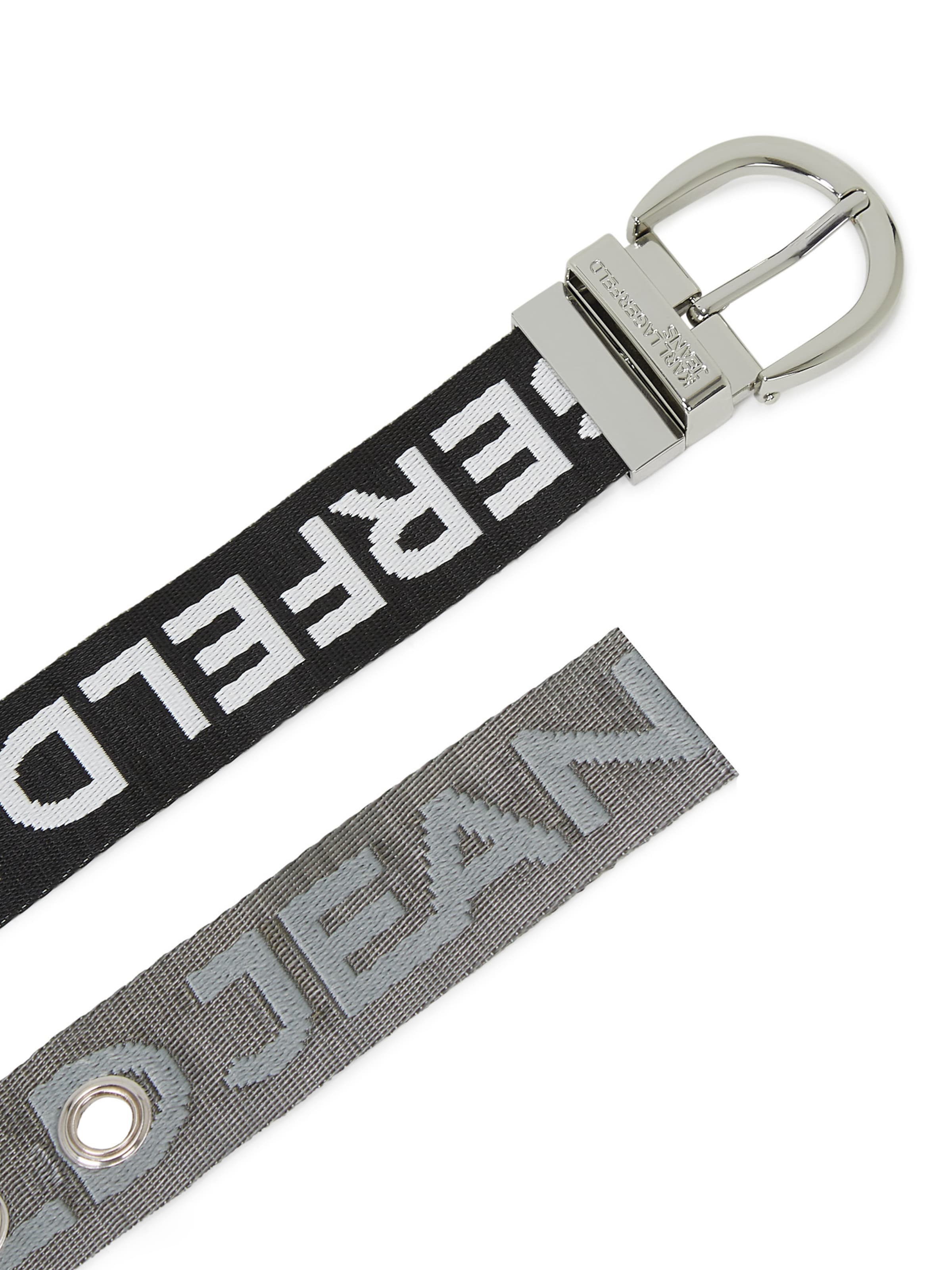 KARL LAGERFELD JEANS Колан в черно