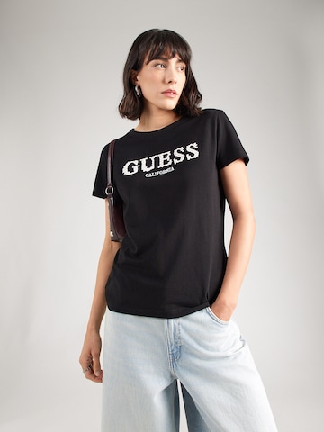 GUESS Póló 'GIUDITTA' - fekete: elől