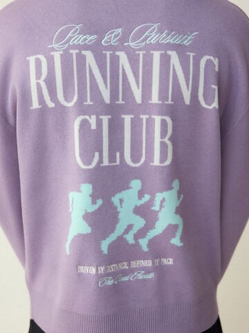 Next Sweater in Purple
