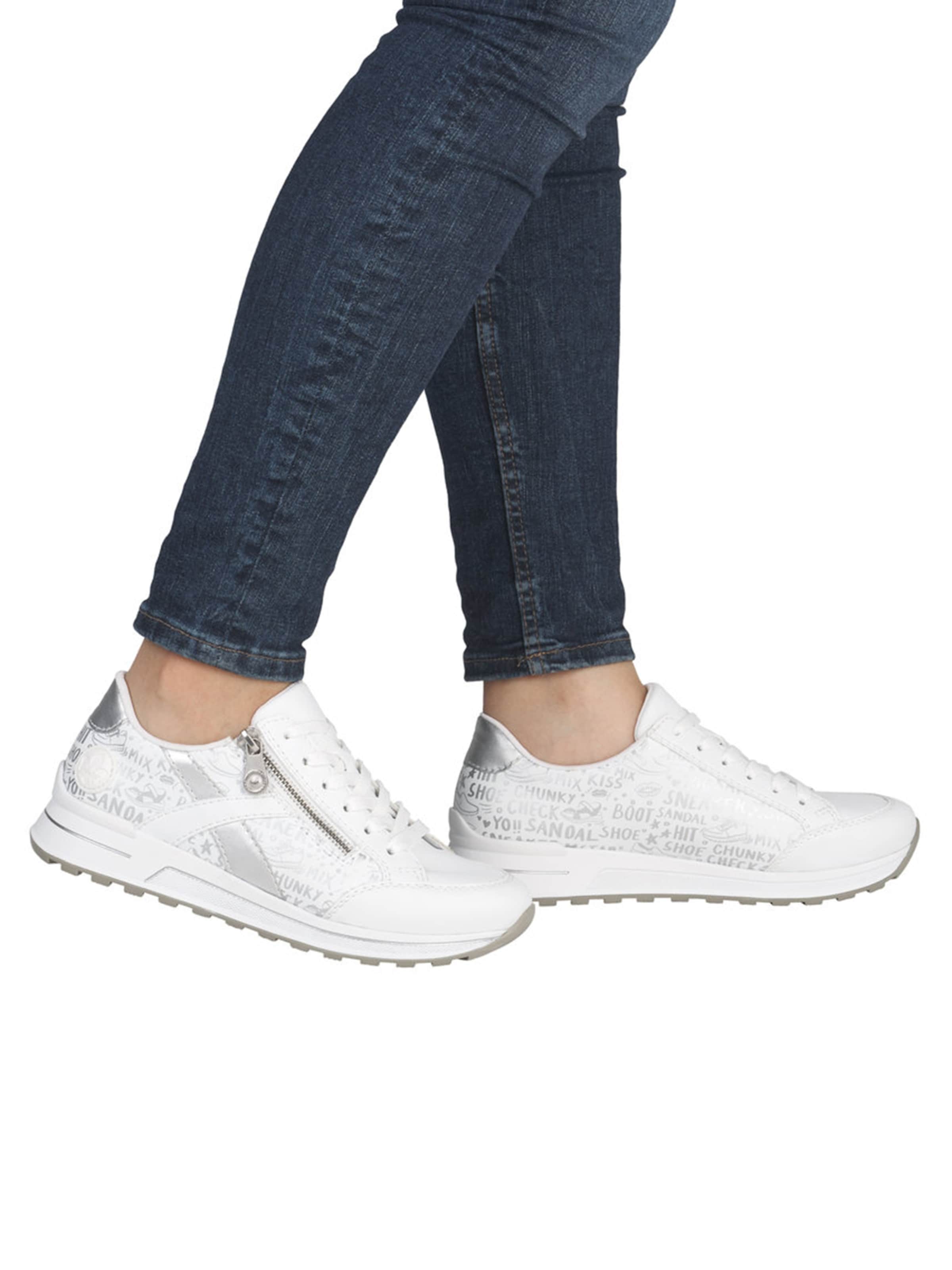 Rieker Nízke tenisky - Biela: predná strana