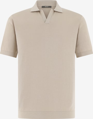 T-Shirt Boggi Milano en beige : devant