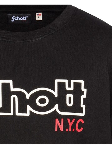 Sweat-shirt Schott NYC en noir