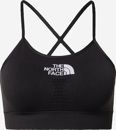 THE NORTH FACE Soutien-gorge de sport en noir / blanc, Vue avec produit