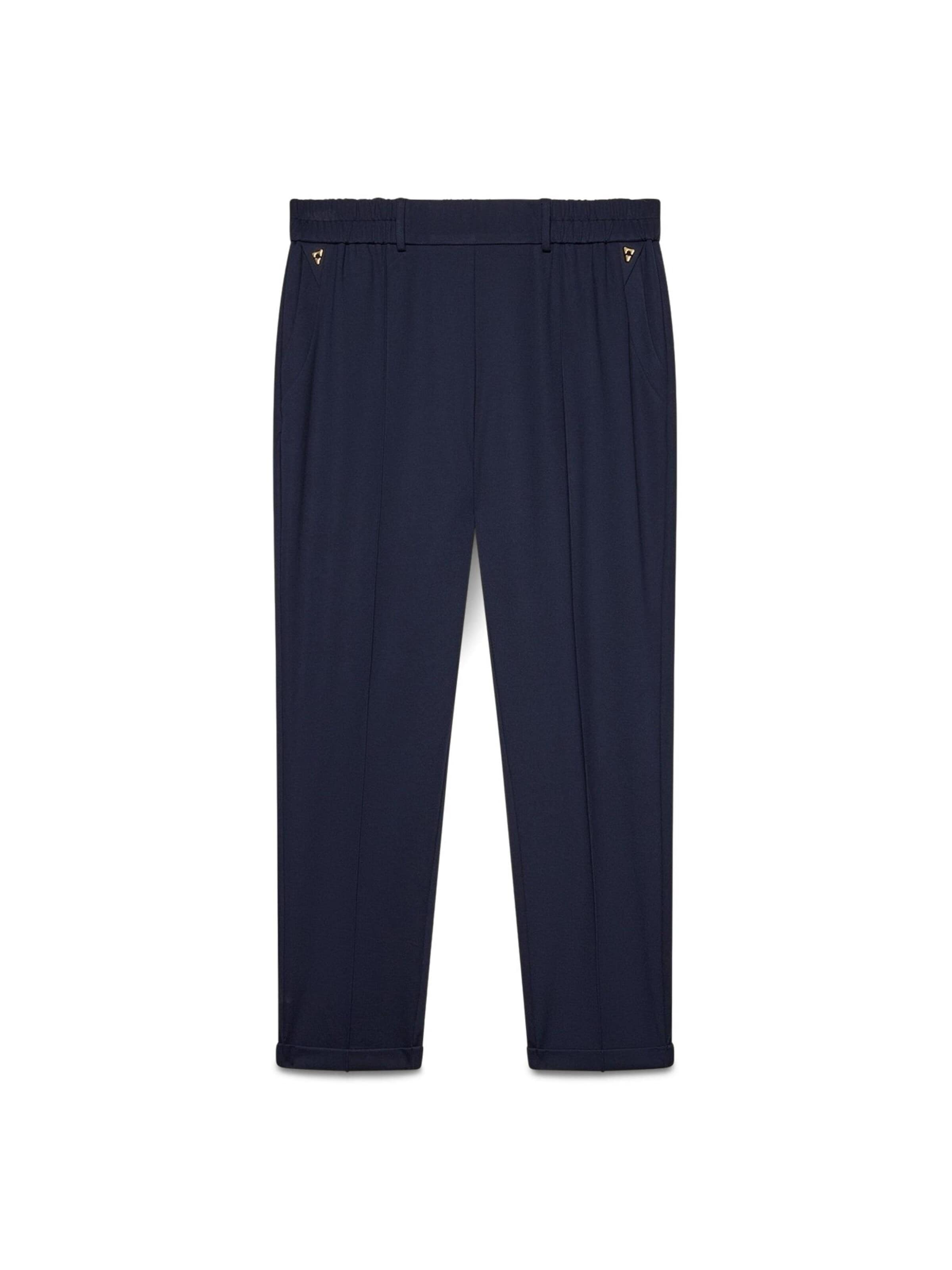 Slimfit Pantaloni di Fiorella Rubino in blu: frontale