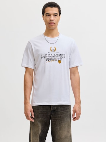 JACK & JONES Shirt in Wit: voorkant
