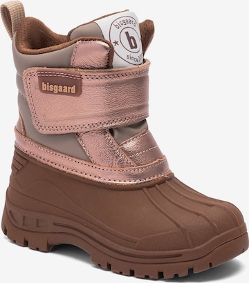 BISGAARD Snow Boots in Pink: front