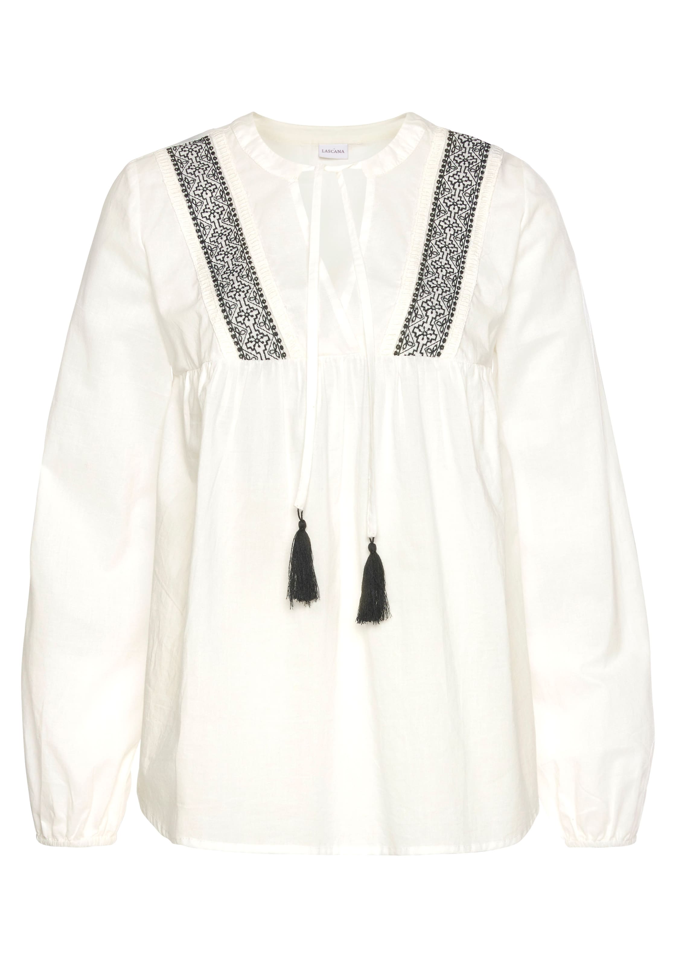 LASCANA Blúzka - Biela: predná strana