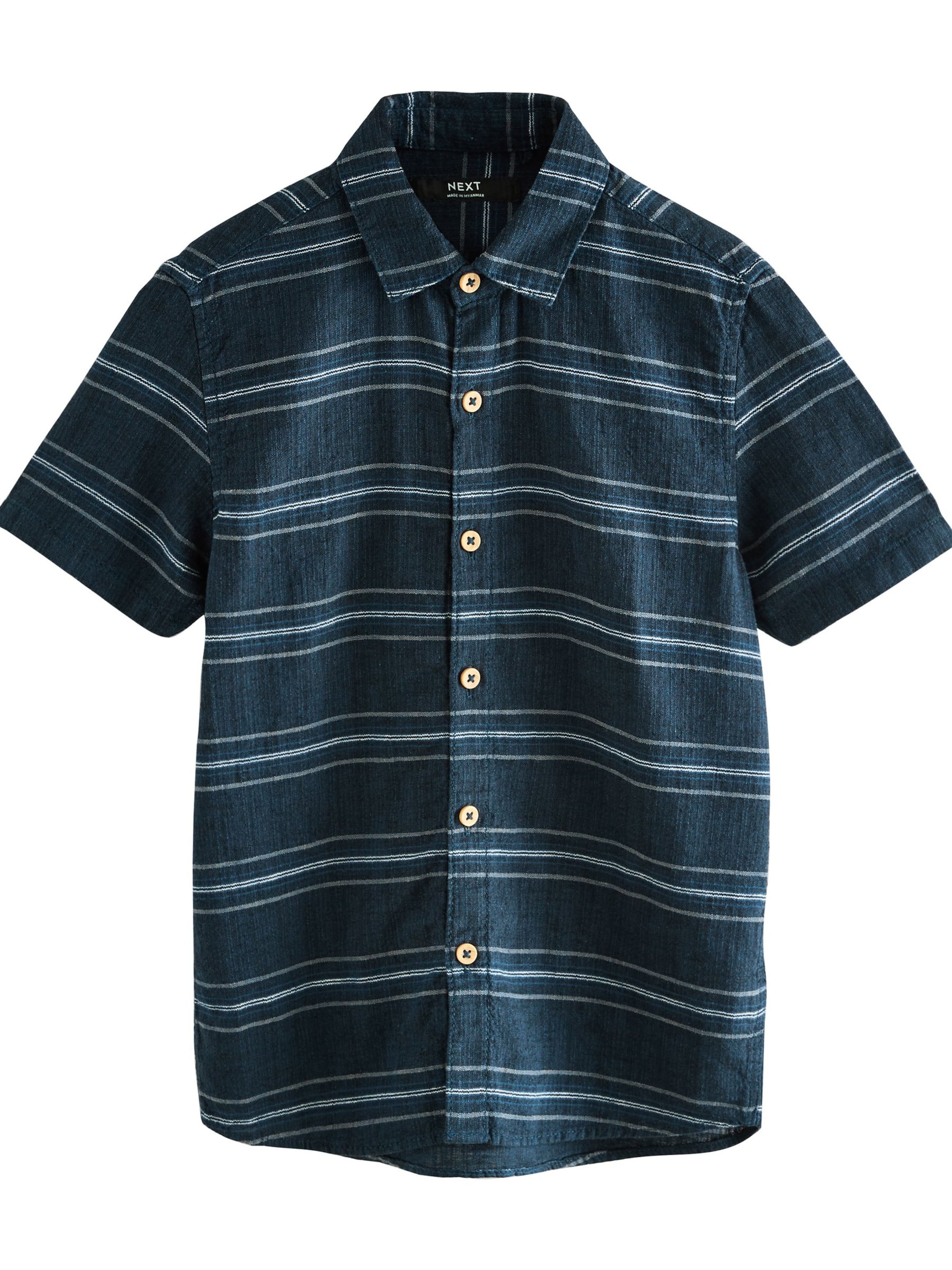 Regular fit Camicia di Next in blu: frontale