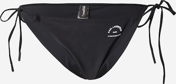 Slip bikini 'RUE ST-GUILLAUME' di Karl Lagerfeld in nero: frontale