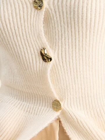 Bianco Lucci Strickjacke in Weiß