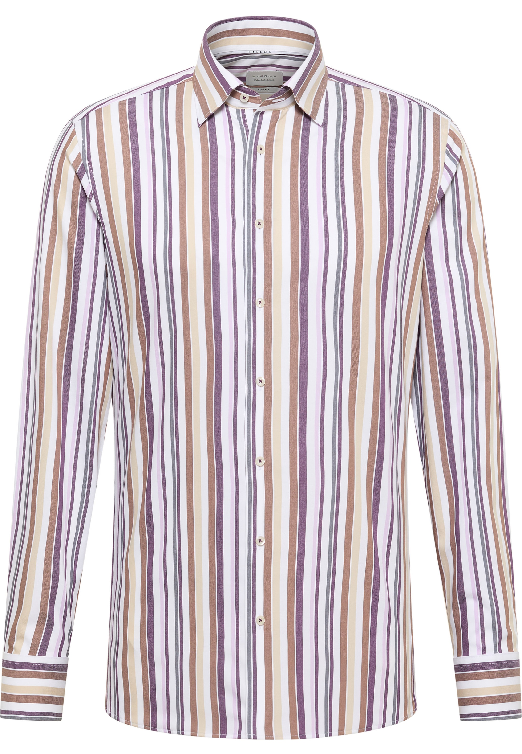 ETERNA Slim Fit Hemd in Mischfarben: Vorderseite